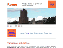 Tablet Screenshot of guiderome.com